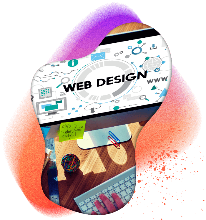 Bild eines Webdesign